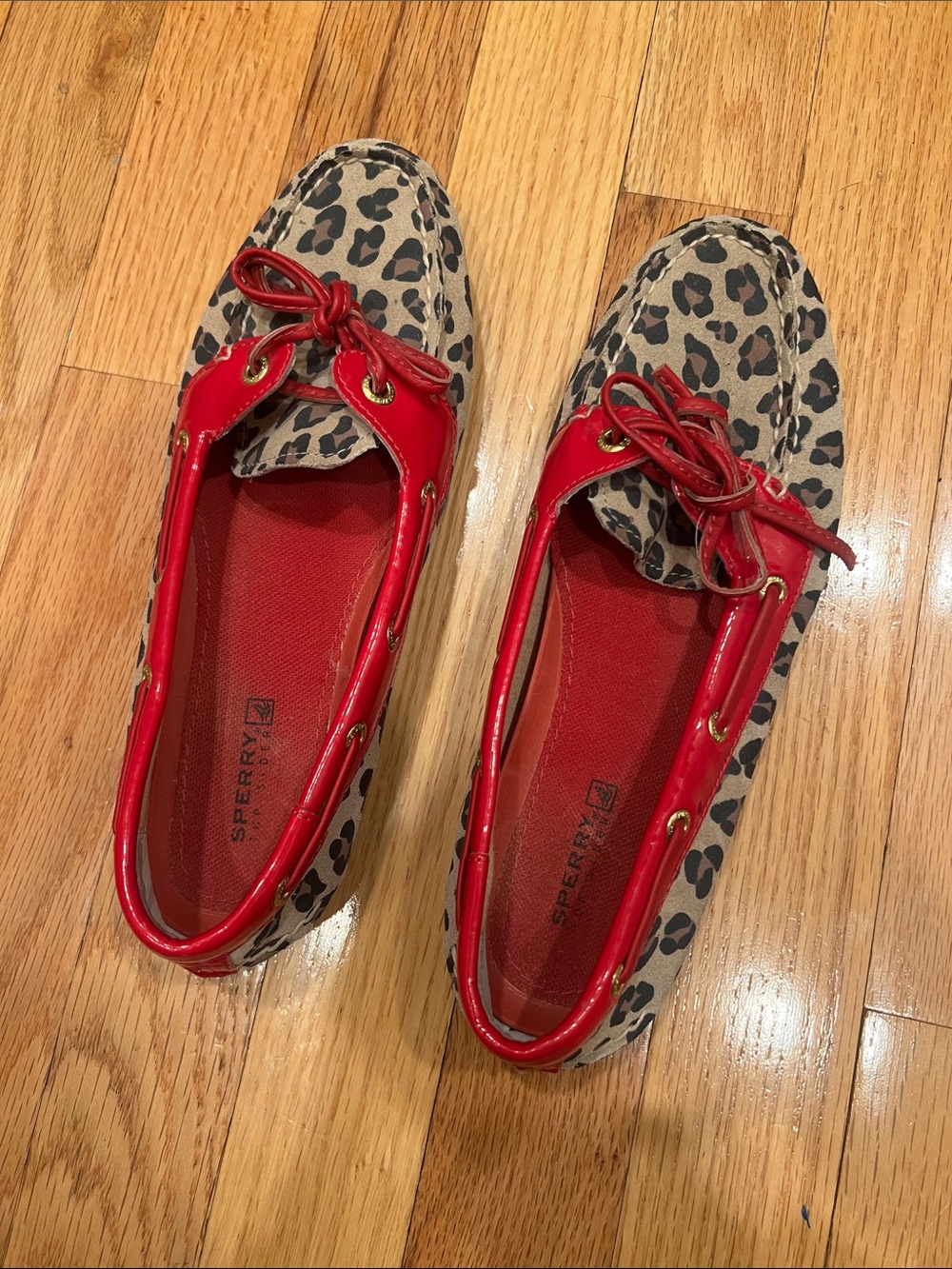 Sperry Leopard Print